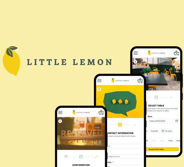 Little Lemon: Booking a table